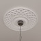 Ekena Millwork Robin Ceiling Medallion (Fits Canopies up to 6 1/4"), 22 1/4"OD x 4 3/4"ID x 1 1/4"P, Primed White CM22RB - alternate 9